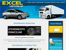 Tablet Screenshot of excelvistorias.com.br